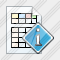 Document Table Info Icon