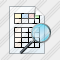 Document Table Search 2 Icon