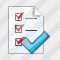 Document Task Ok Icon