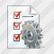 Icône Document Task Settings