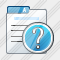 File Card Question Icon