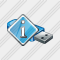 Icône Flash Drive Info