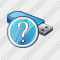 Flash Drive Question Icon