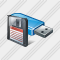 Icône Flash Drive Save