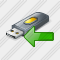 Icône Flash Drive 2 Import