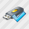 Flash Drive 2 Ok Icon