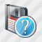 Floppy Disk Question Icon