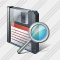 Floppy Disk Search Icon