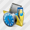 Folder My Video Clock Icon