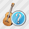 Icône Guitar Question