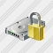 Hard Disk Locked Icon