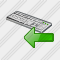 Icône Keyboard Import