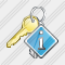 Icône Keys Info