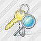 Keys Search Icon