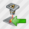 Laser Beam Import Icon