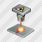 Laser Beam Icon