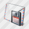 Icône Mail Save