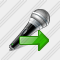 Microphone Export Icon