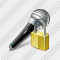 Microphone Locked Icon