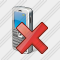 Mobile Phone Delete Icon