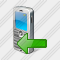 Mobile Phone Import Icon