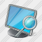 Monitor Search Icon