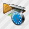 Motorway Clock Icon