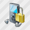 MP3 Player Locked Icon