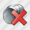 Paint Bucket Delete Icon