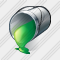 Paint Bucket Green Icon