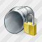 Paint Bucket Locked Icon