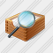 Paper Box Search 2 Icon