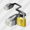 Patchcord Locked Icon