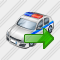 Police Car Export Icon