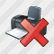 Printer Delete Icon