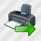 Icône Printer Export
