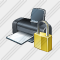 Printer Locked Icon