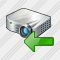 Projector White Import Icon