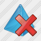 Pyramid Delete Icon