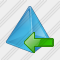 Pyramid Import Icon