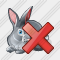 Rabbit Delete Icon
