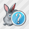 Rabbit Question Icon