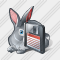 Rabbit Save Icon