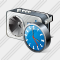 Radio Clock Icon