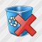 Recycle Bin Delete Icon