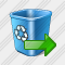 Icône Recycle Bin Export