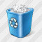 Icône Recycle Bin Full