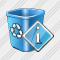 Recycle Bin Info Icon