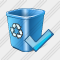 Icône Recycle Bin Ok