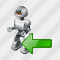 Иконка Робот Импорт